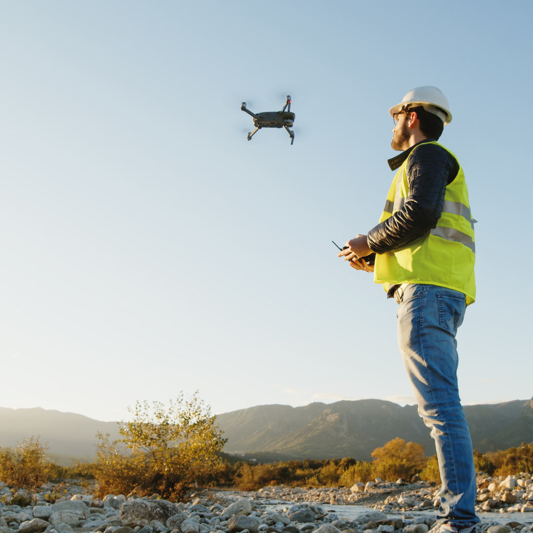 Servicio con drones